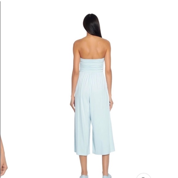 Susana Monaco strapless jumper ice blue size large - Picture 2 of 6